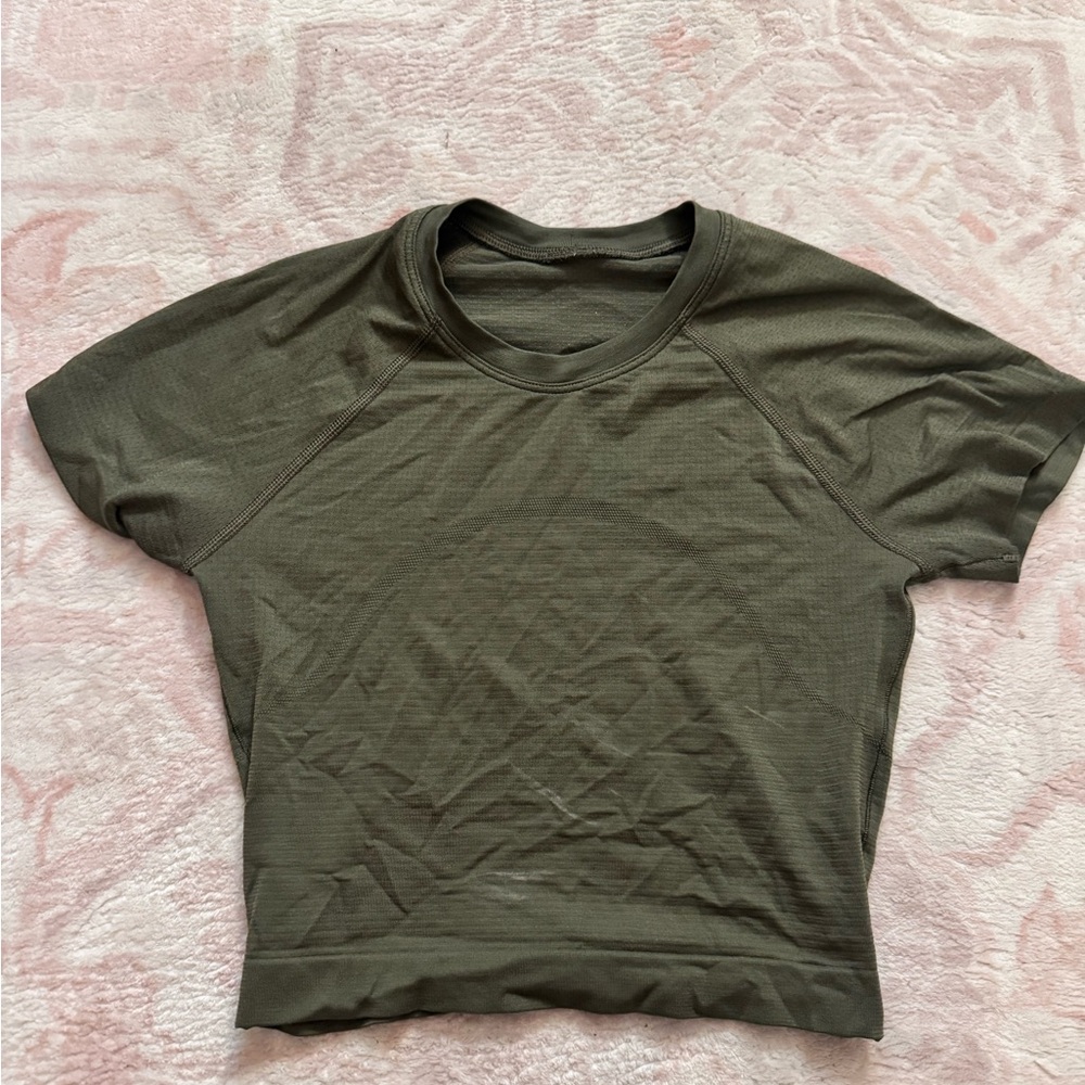 LULULEMON Cropped Swiftly Tee